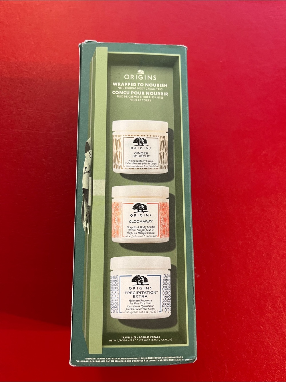 Origins Three-Piece Nourishing Body Cream Set - Green Packaging